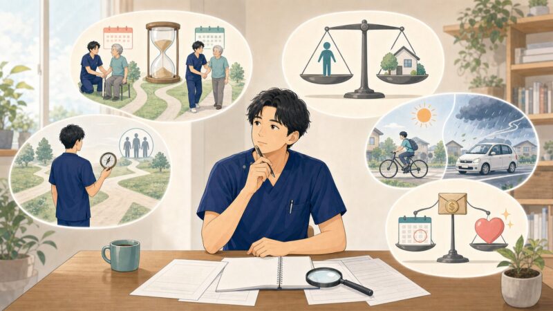 理学療法士が病院以外の職場を選ぶ前に整理したい5つのこと