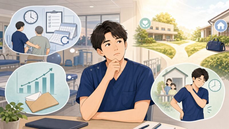 理学療法士が病院以外の働き方を考えるきっかけ