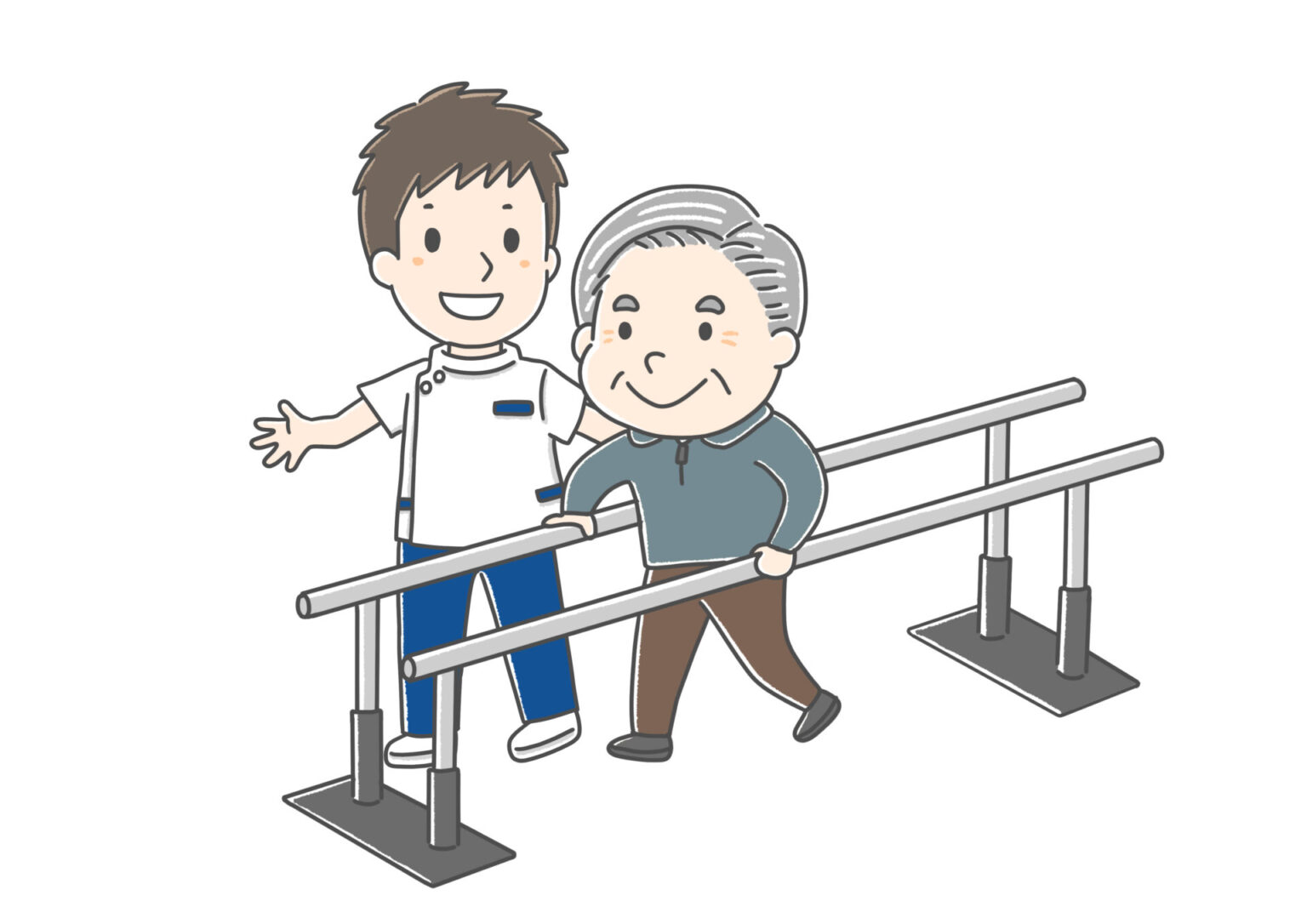 平行棒について（リハビリ室にあるもの）