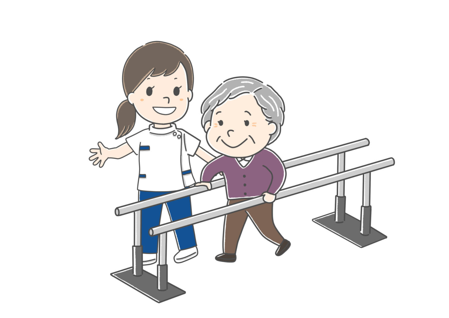 通所リハビリとは。
