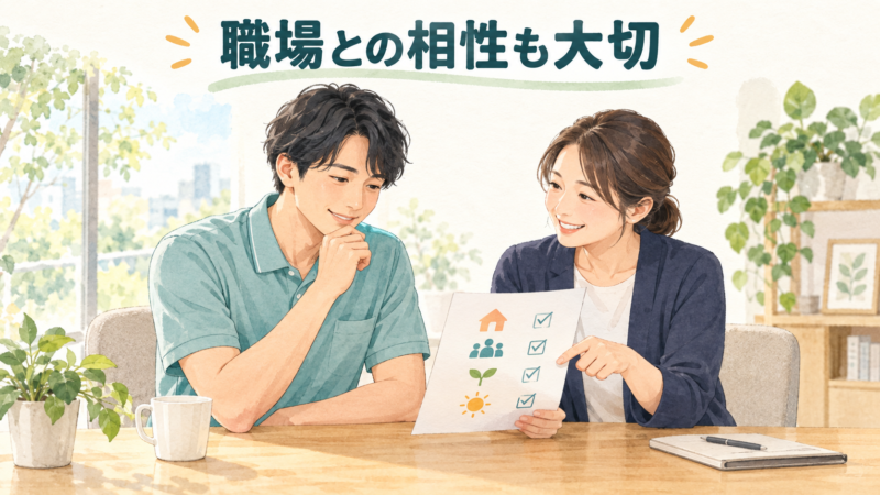 訪問看護が楽しくないときは職場との相性を見直す