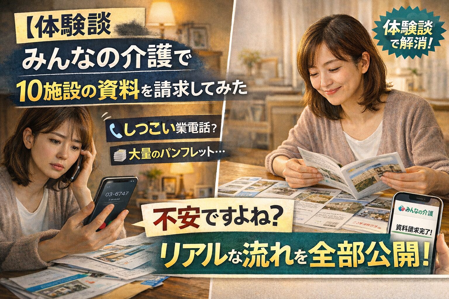 みんなの介護の体験談