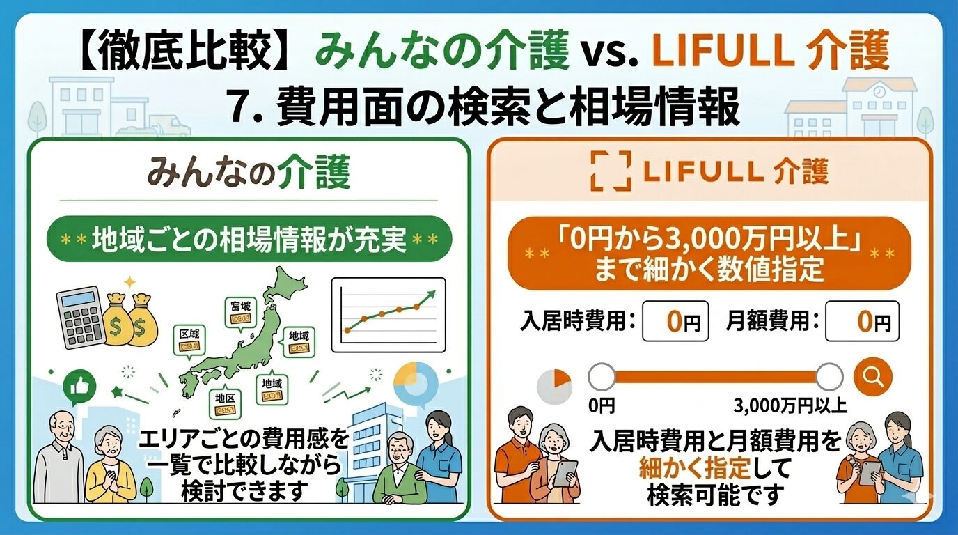 費用の検索と相場情報