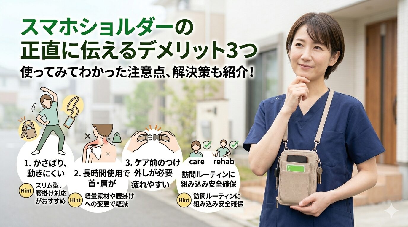 スマホショルダーのデメリット