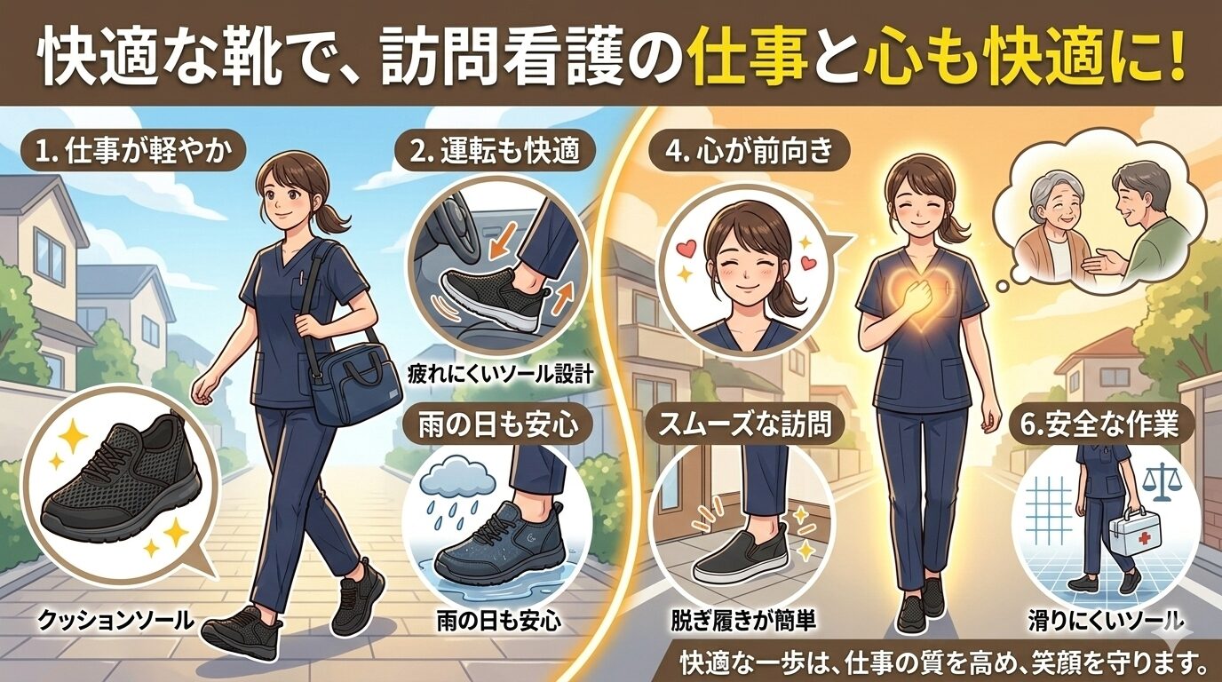 訪問看護を快適に働く