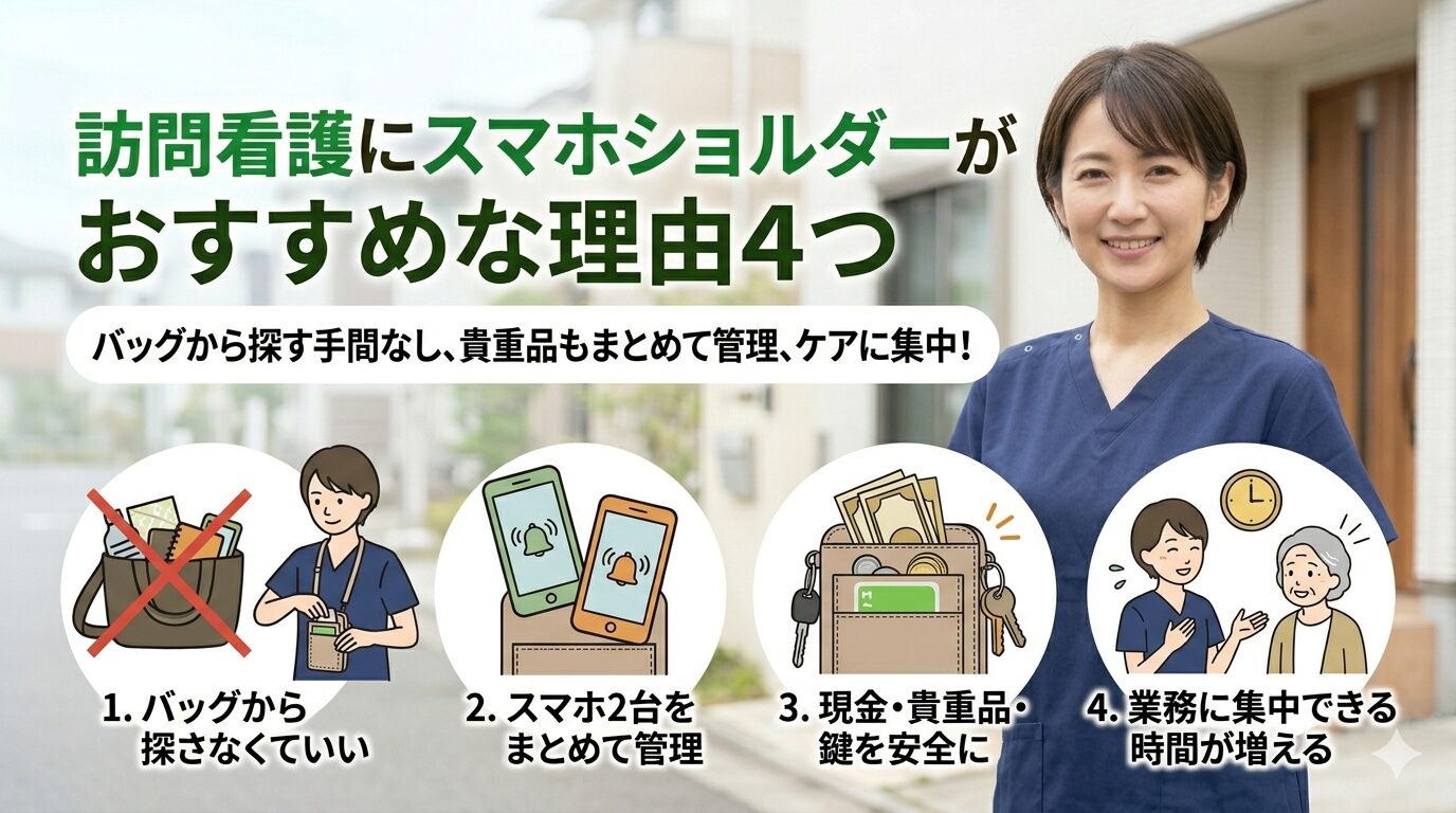 スマホショルダーがおすすめな理由