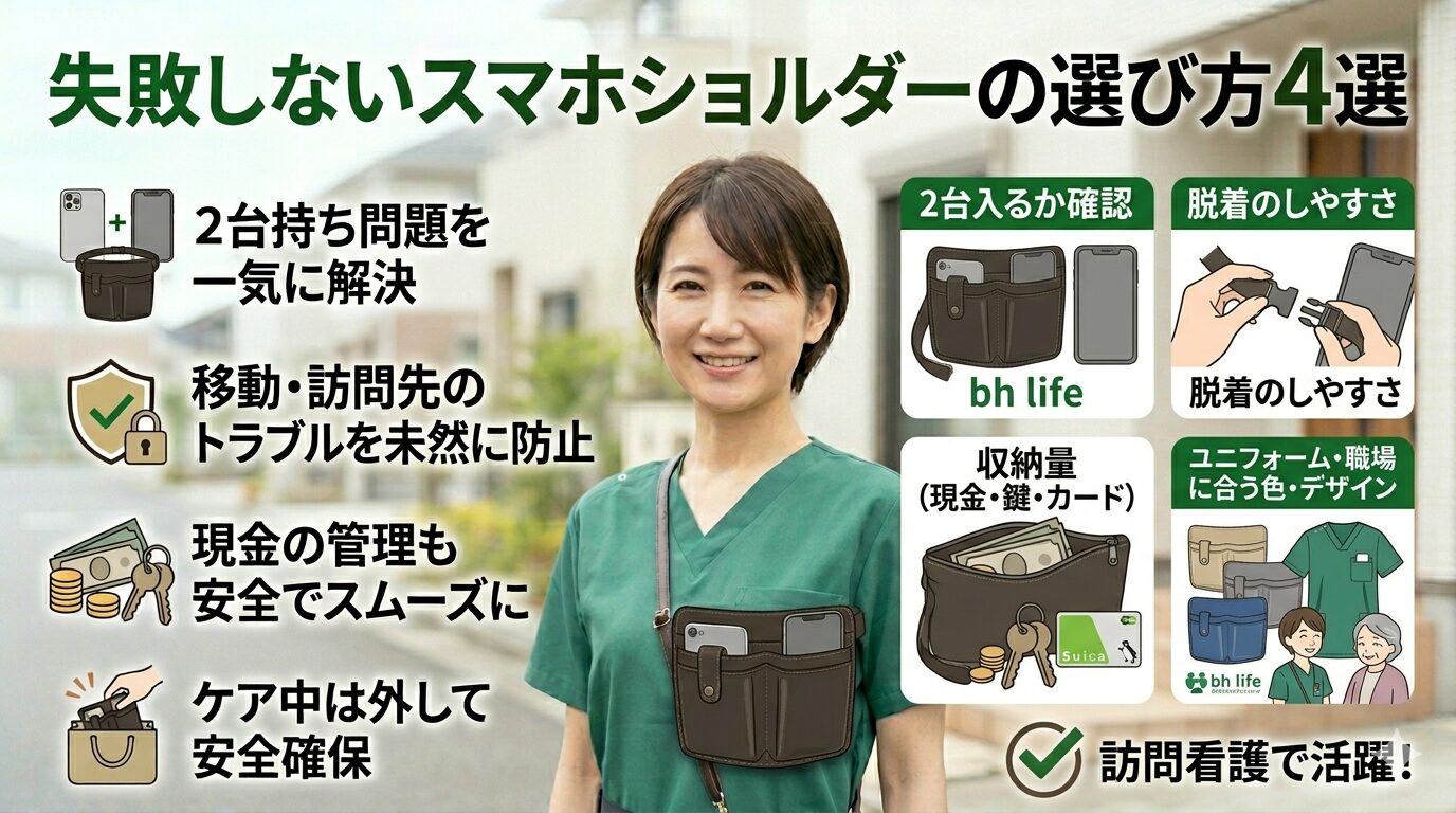 スマホショルダーの選び方