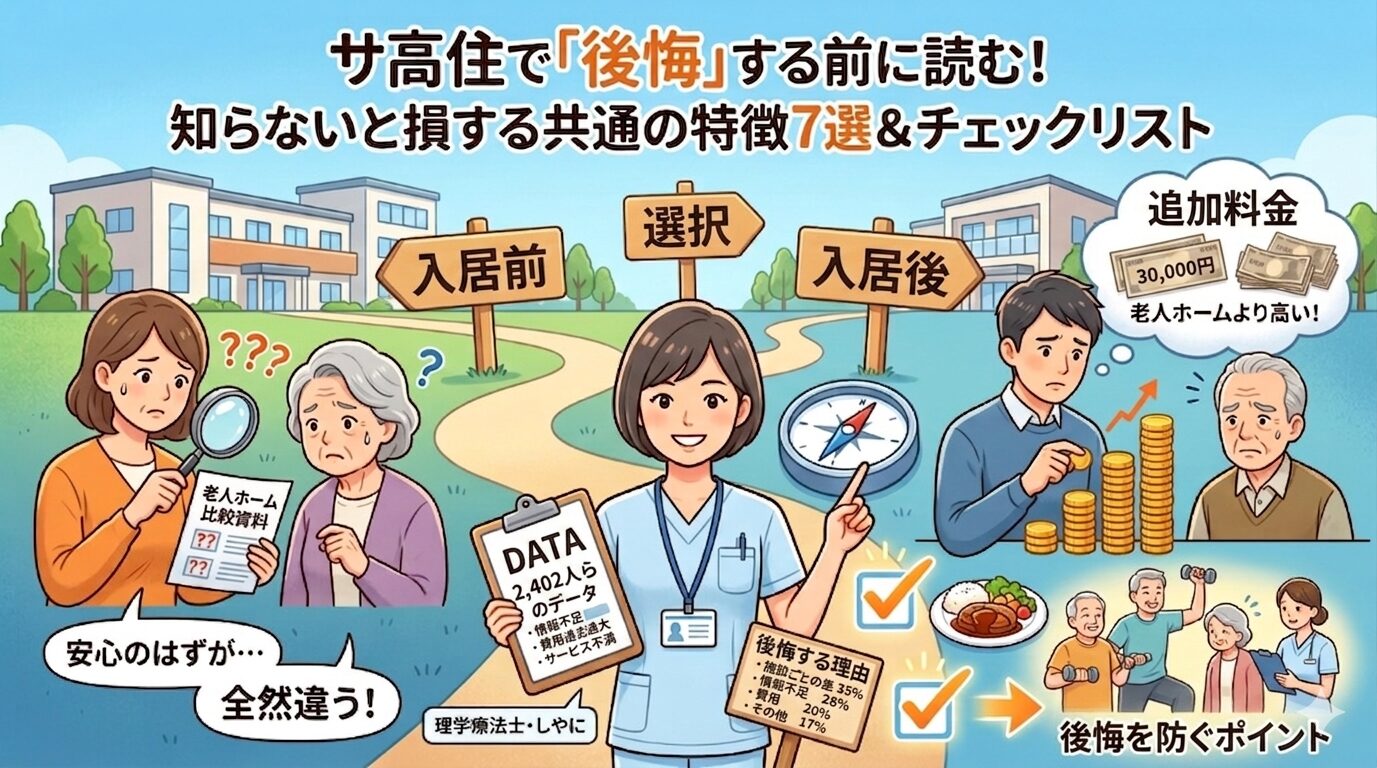 サ高住の後悔するポイント