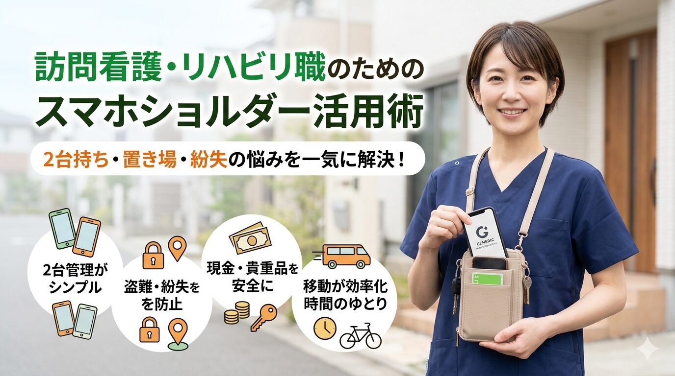 スマホショルダーの活用術