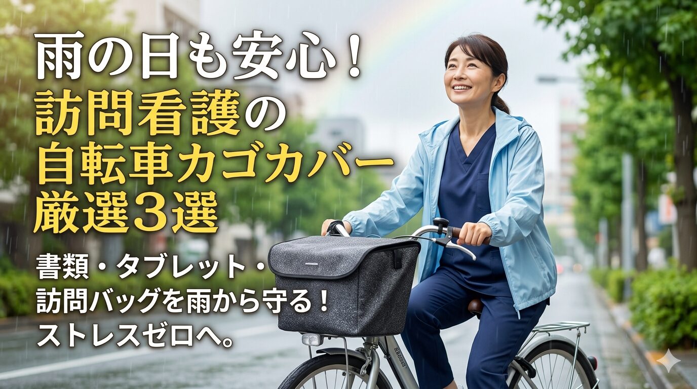 訪問看護の自転車カゴカバー厳選 3選
