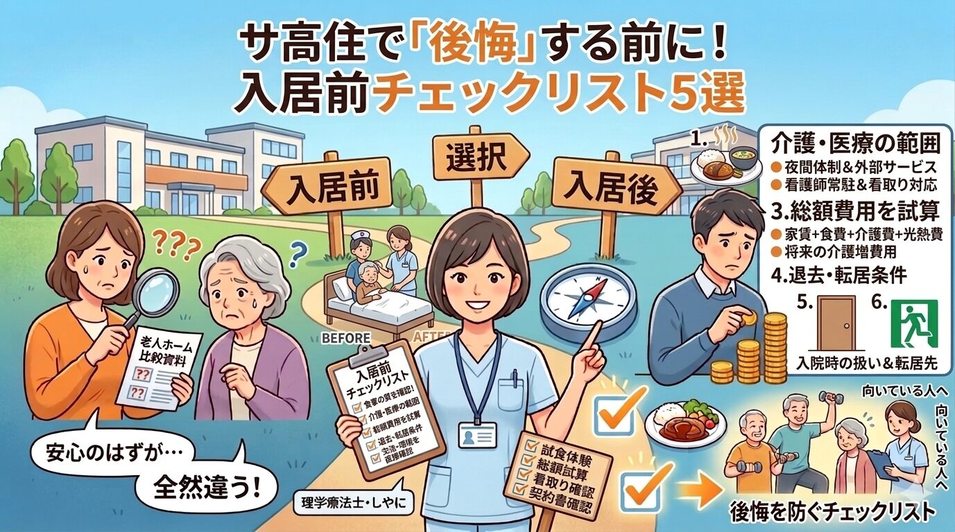 サ高住のチェックリスト