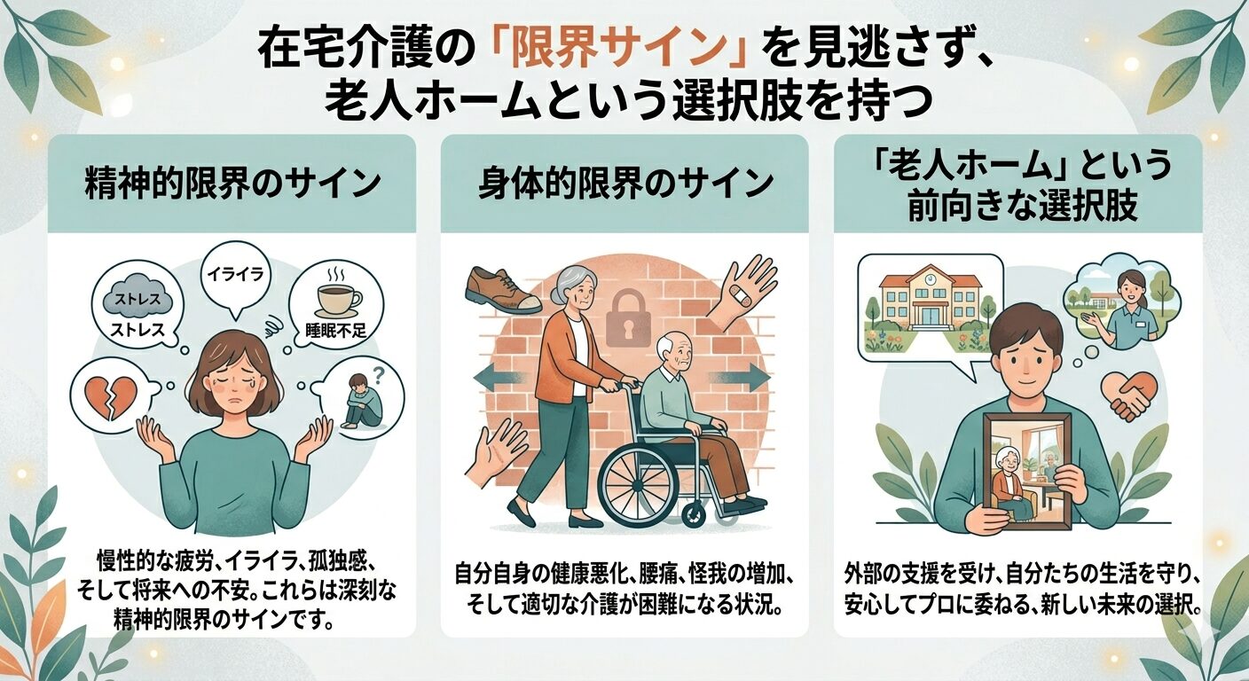 在宅介護の限界サイン