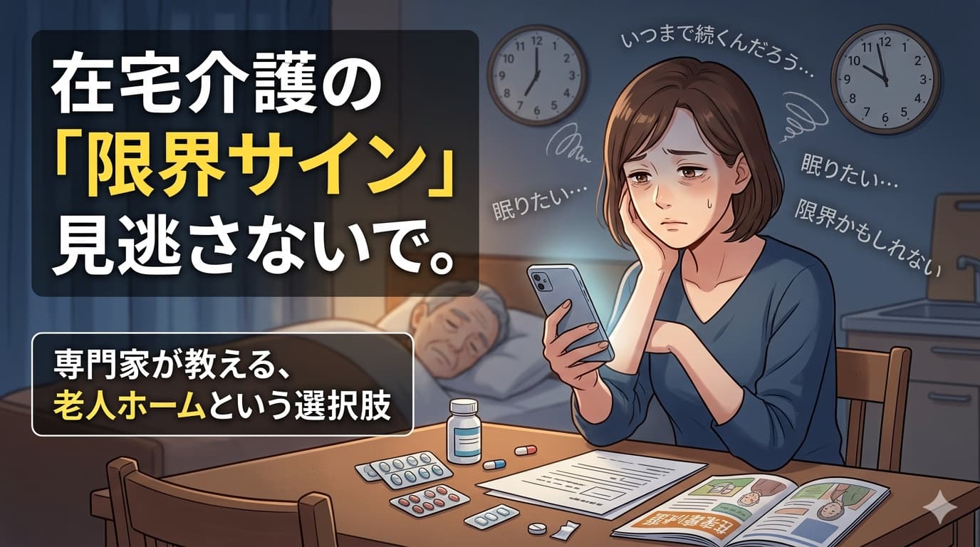 在宅介護の限界のサイン