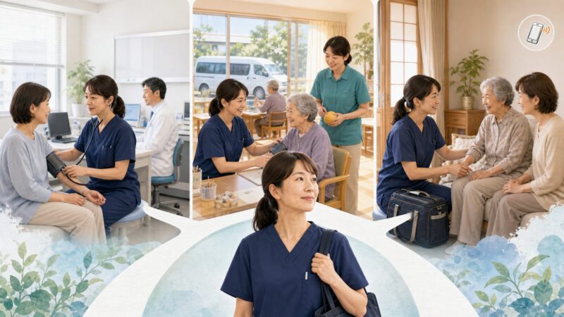 看護師が夜勤なしで働ける3つの選択肢