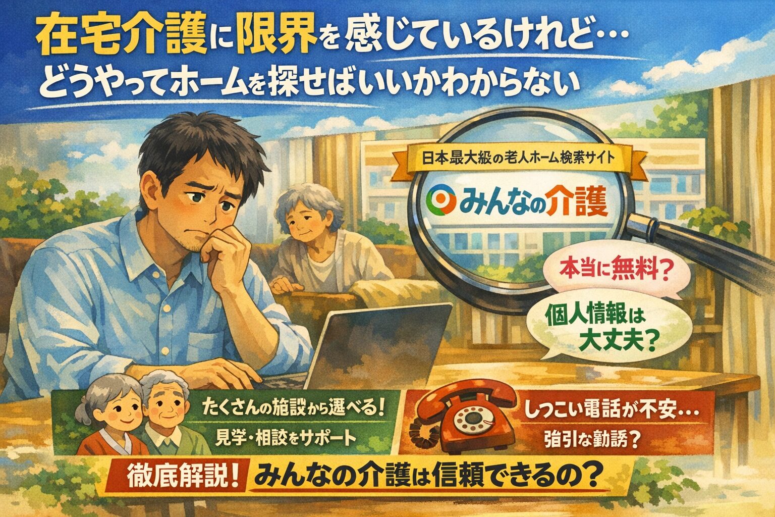 みんなの介護の口コミ